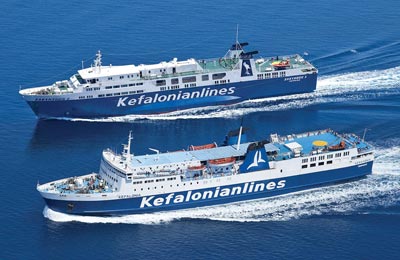 Book færger til Kyllini, Zante og Kefalonia/Poros med AFerry!