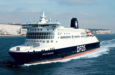 Book færger til England og Frankrig